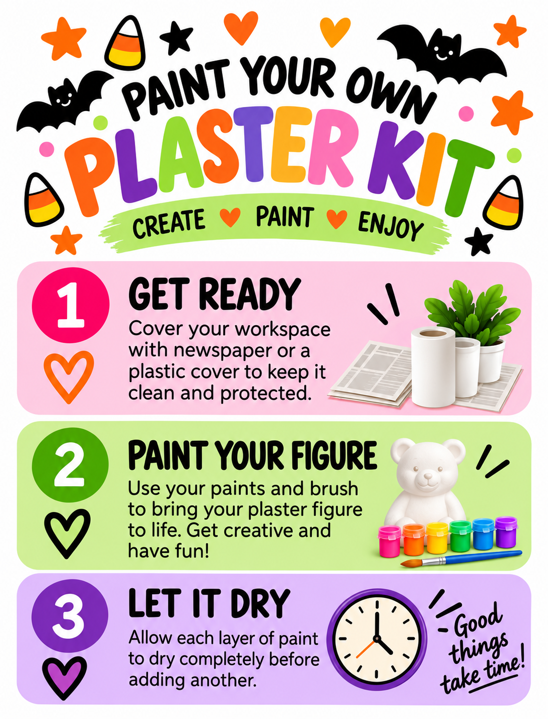 Personalized Boo Bag – Paint Your Own Halloween Craft Kit