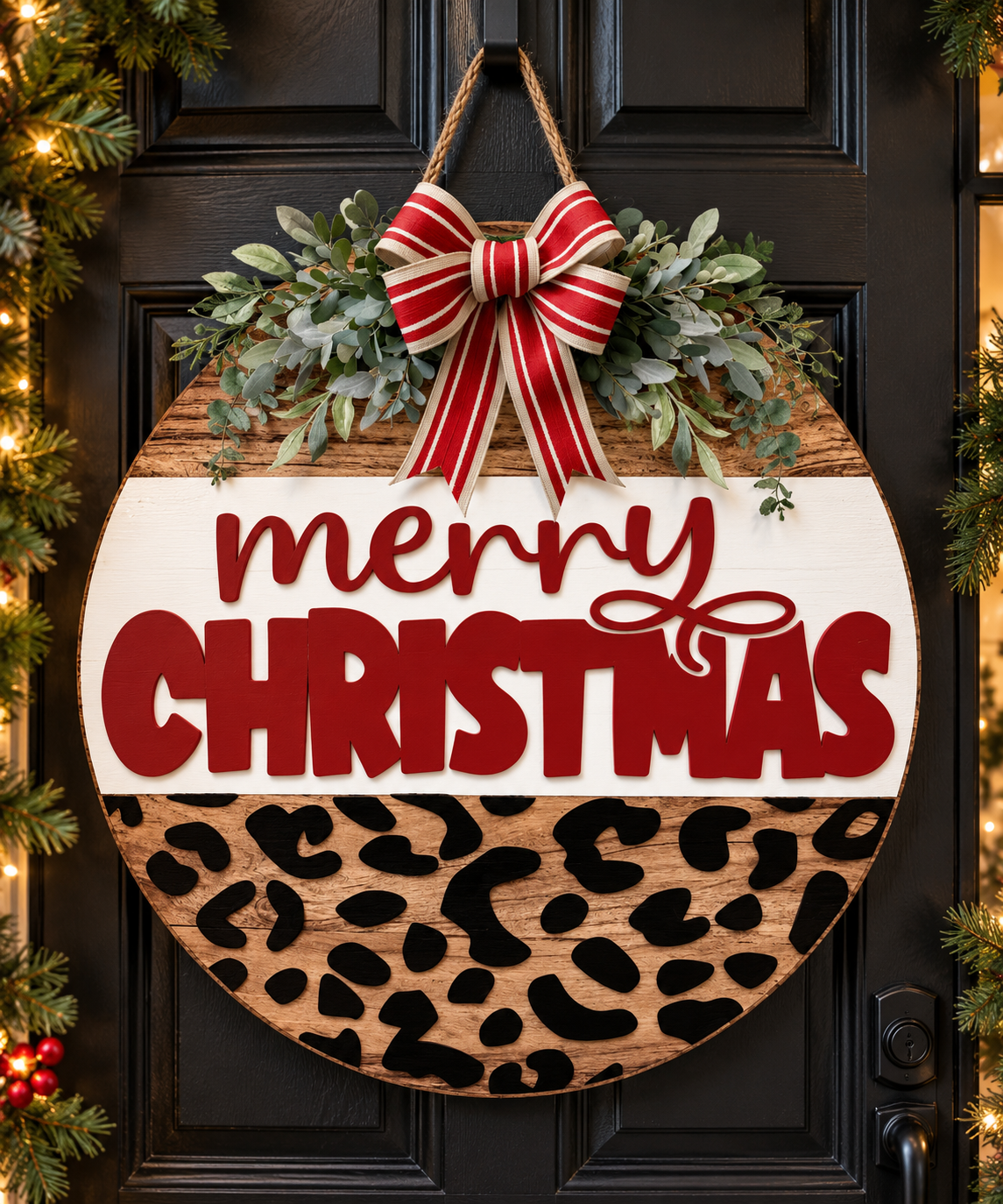 Merry Christmas Door Hanger