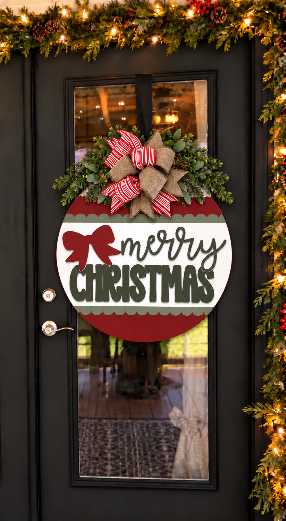 Merry Christmas Door Hanger