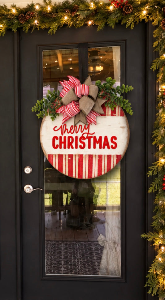 Merry Christmas Door Hanger